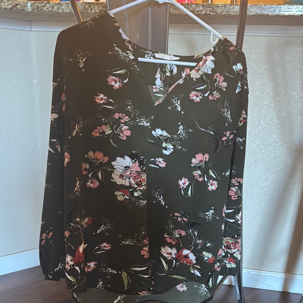 Floral Long Sleeve Blouse